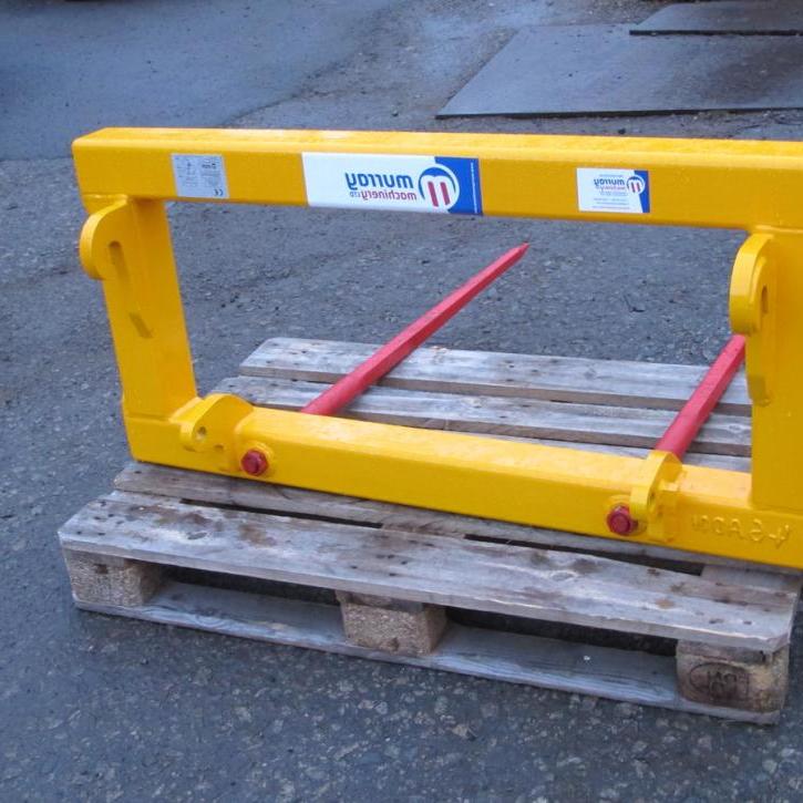 Murray Machinery Single Bale Spike - shown with Euro brackets.